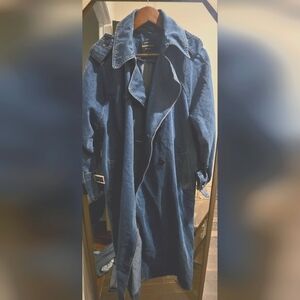 Jean Trench Coat